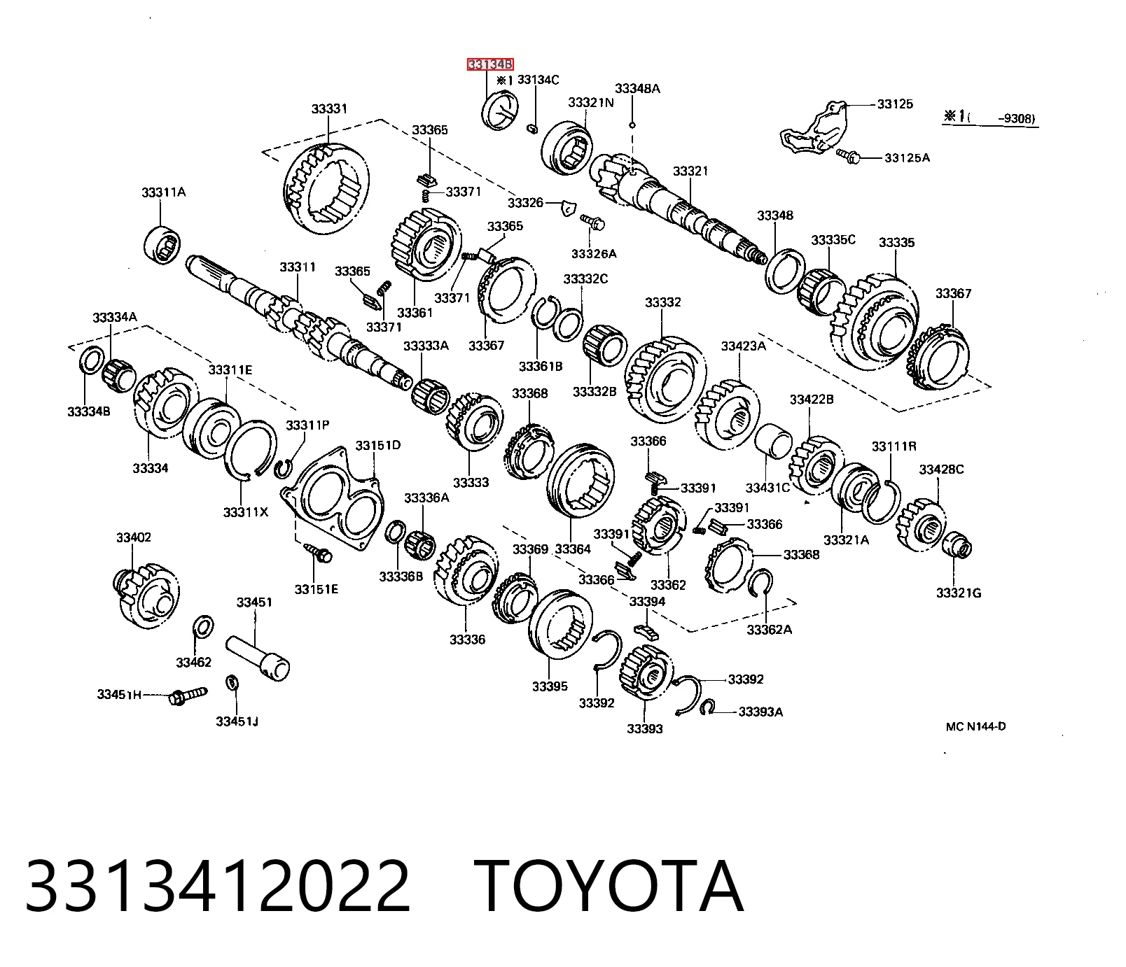 3313412022 Toyota