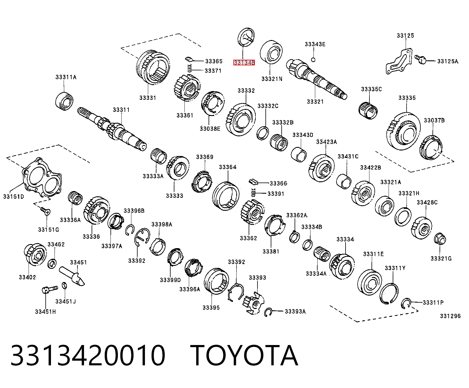 3313420010 Toyota