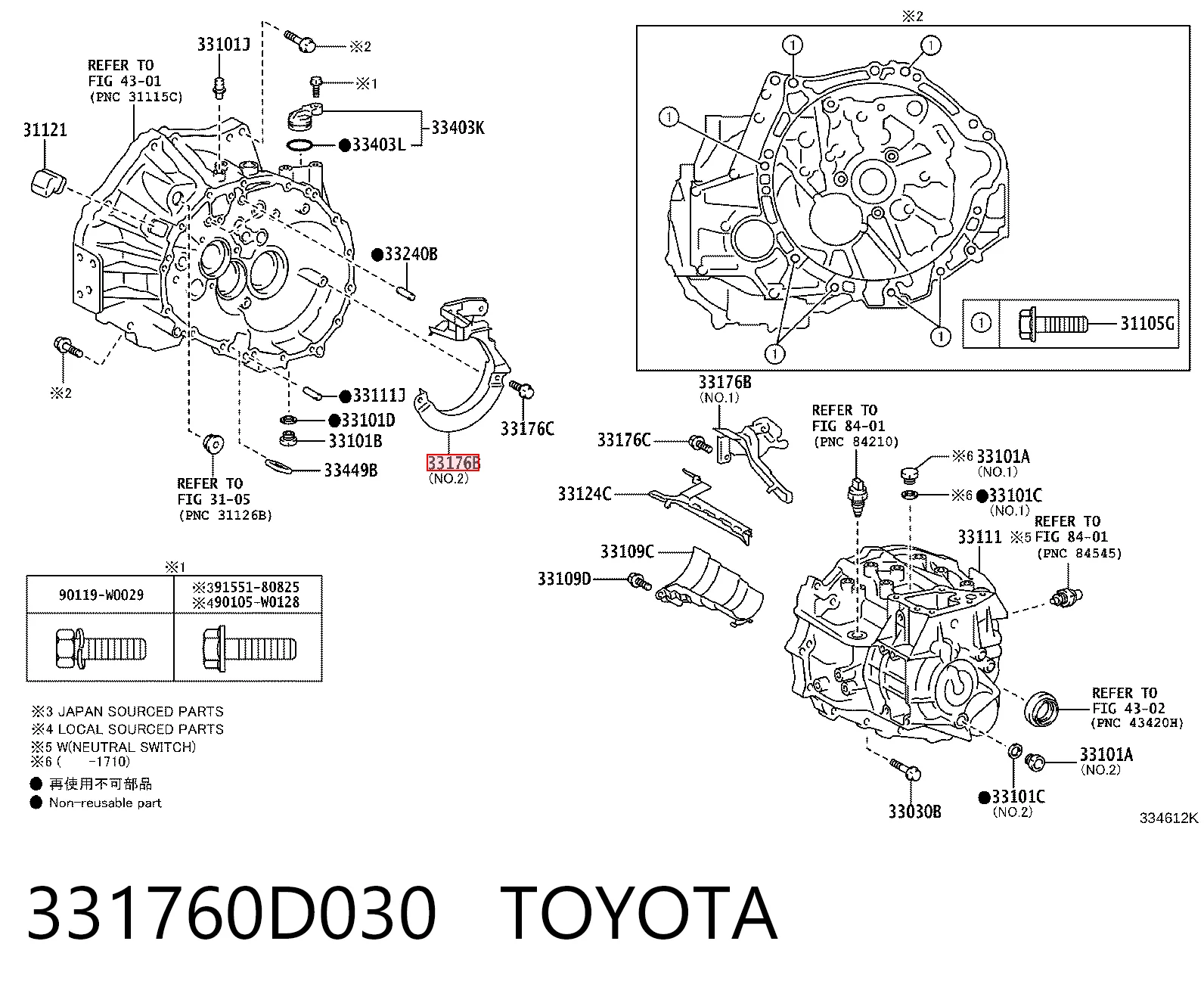 331760D030 Toyota