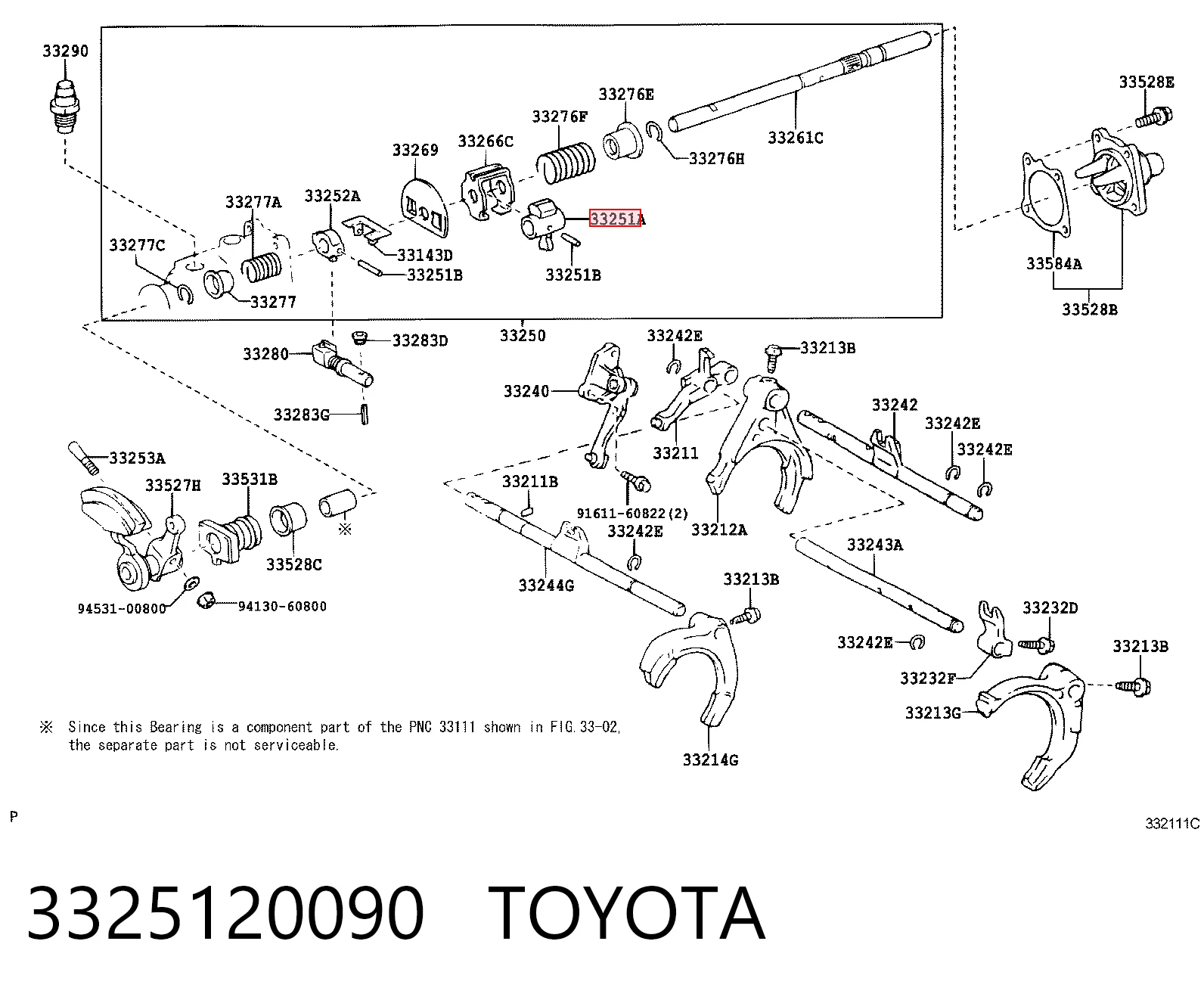 3325120090 Toyota