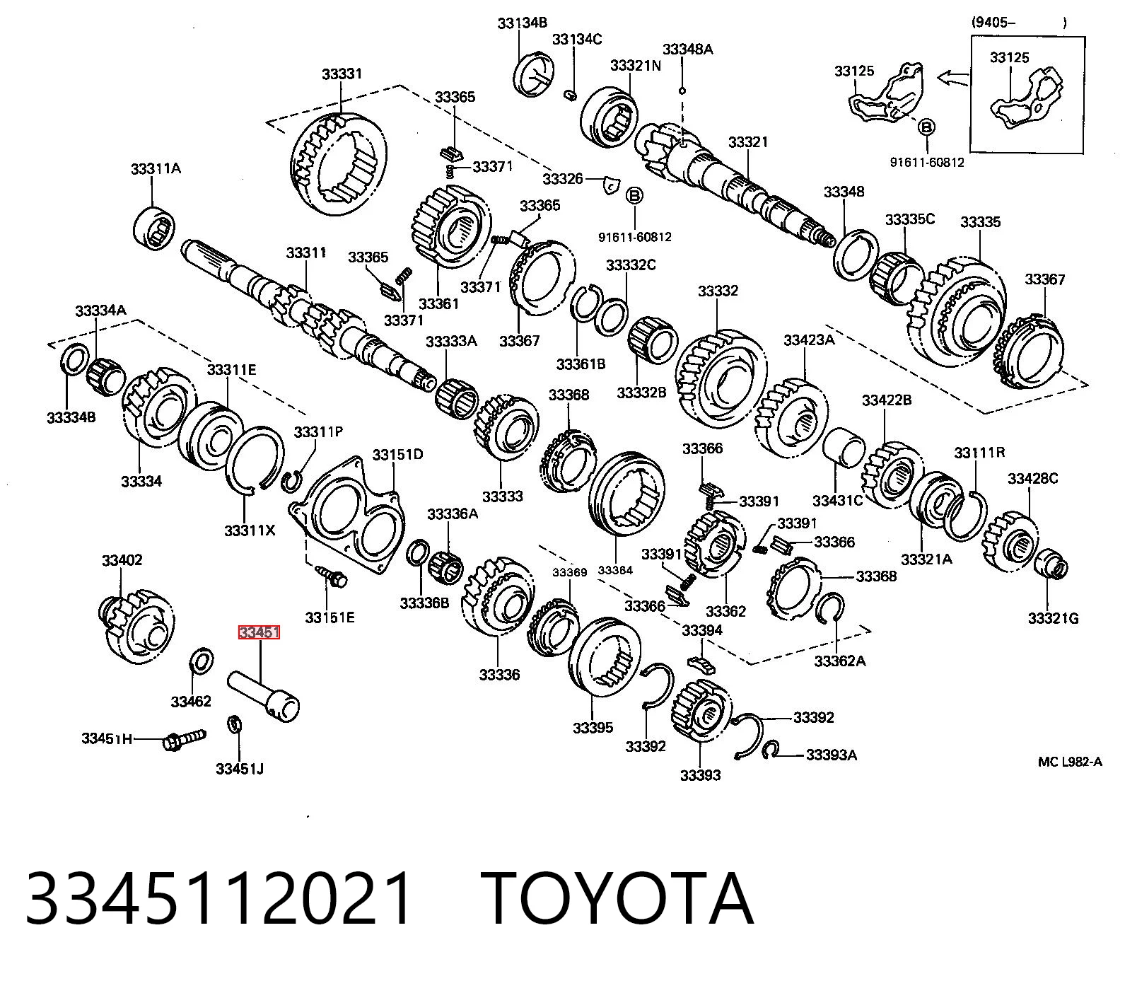 3345112021 Toyota