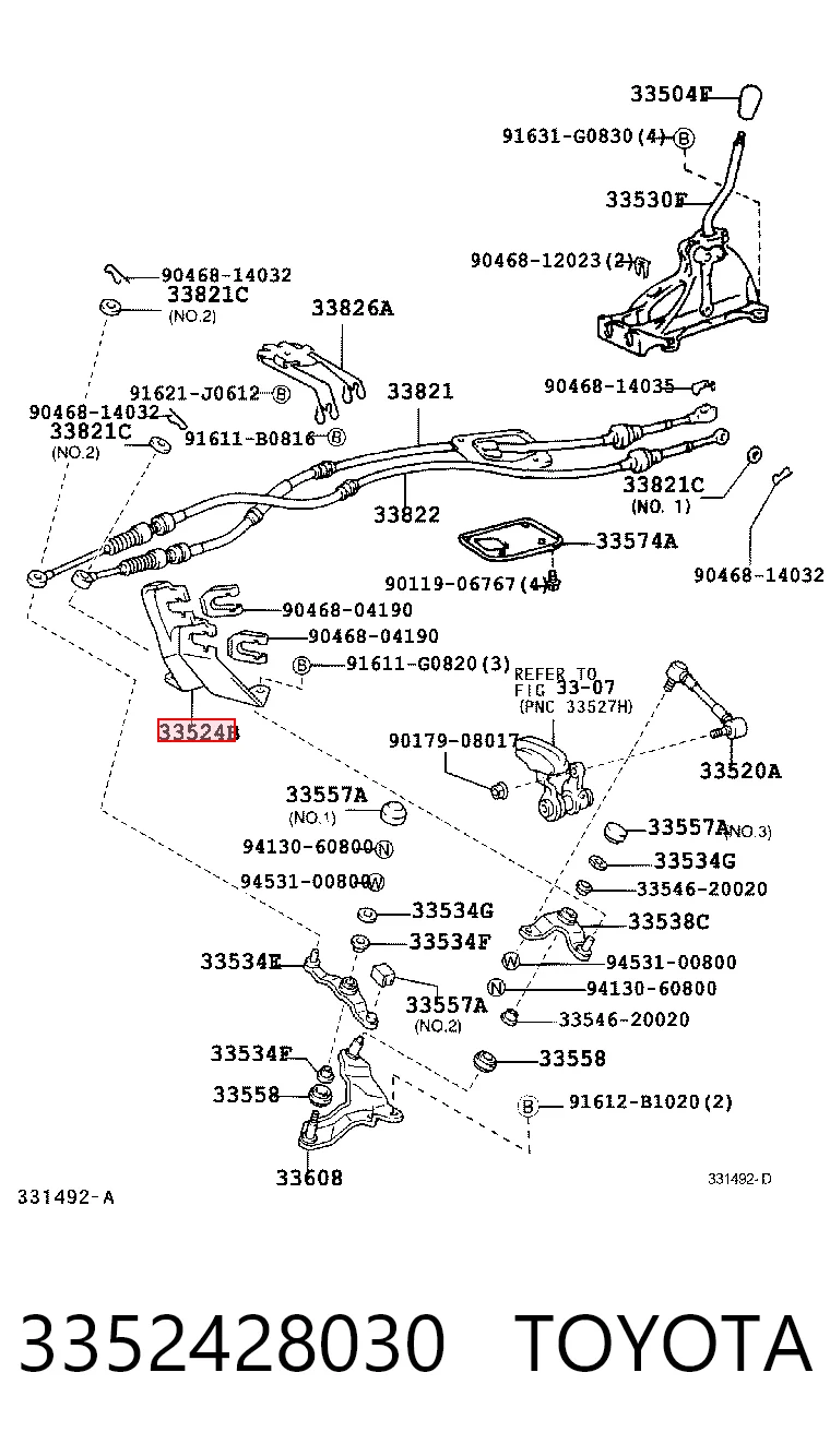 3352428030 Toyota