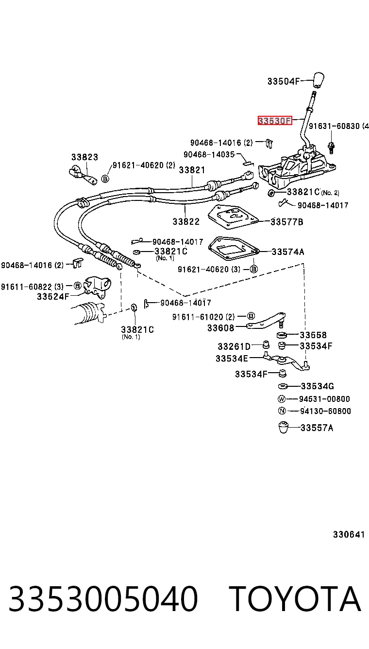 3353005040 Toyota