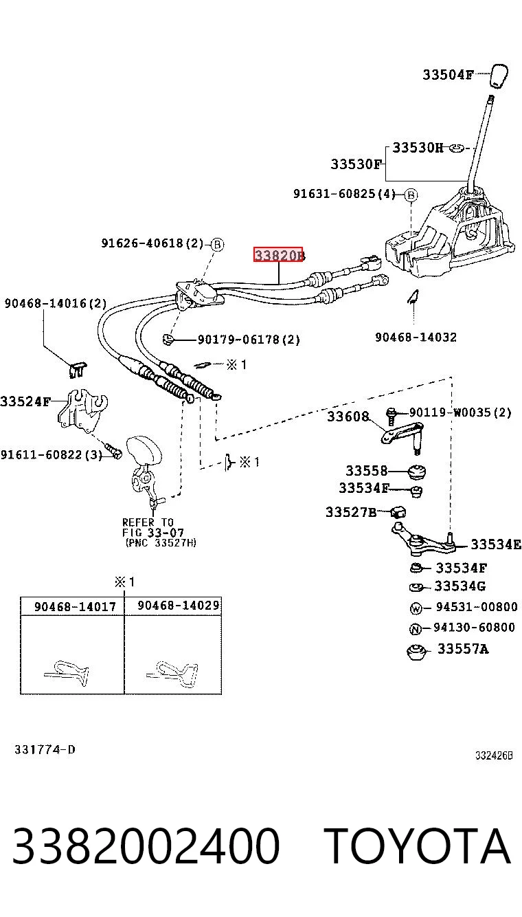 3382002400 Toyota