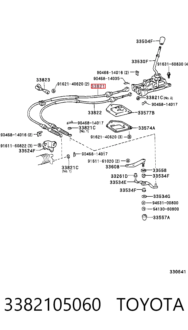 3382105060 Toyota