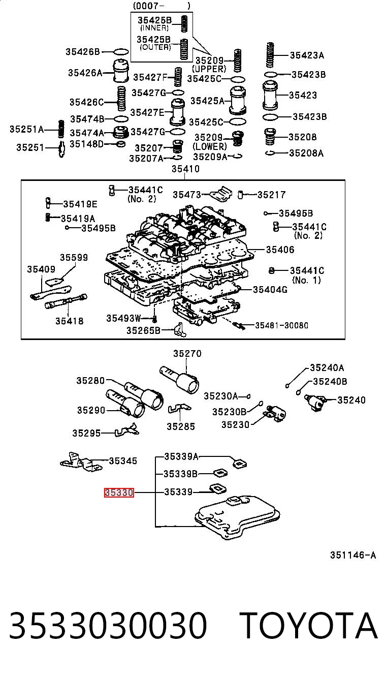 3533030030 Toyota