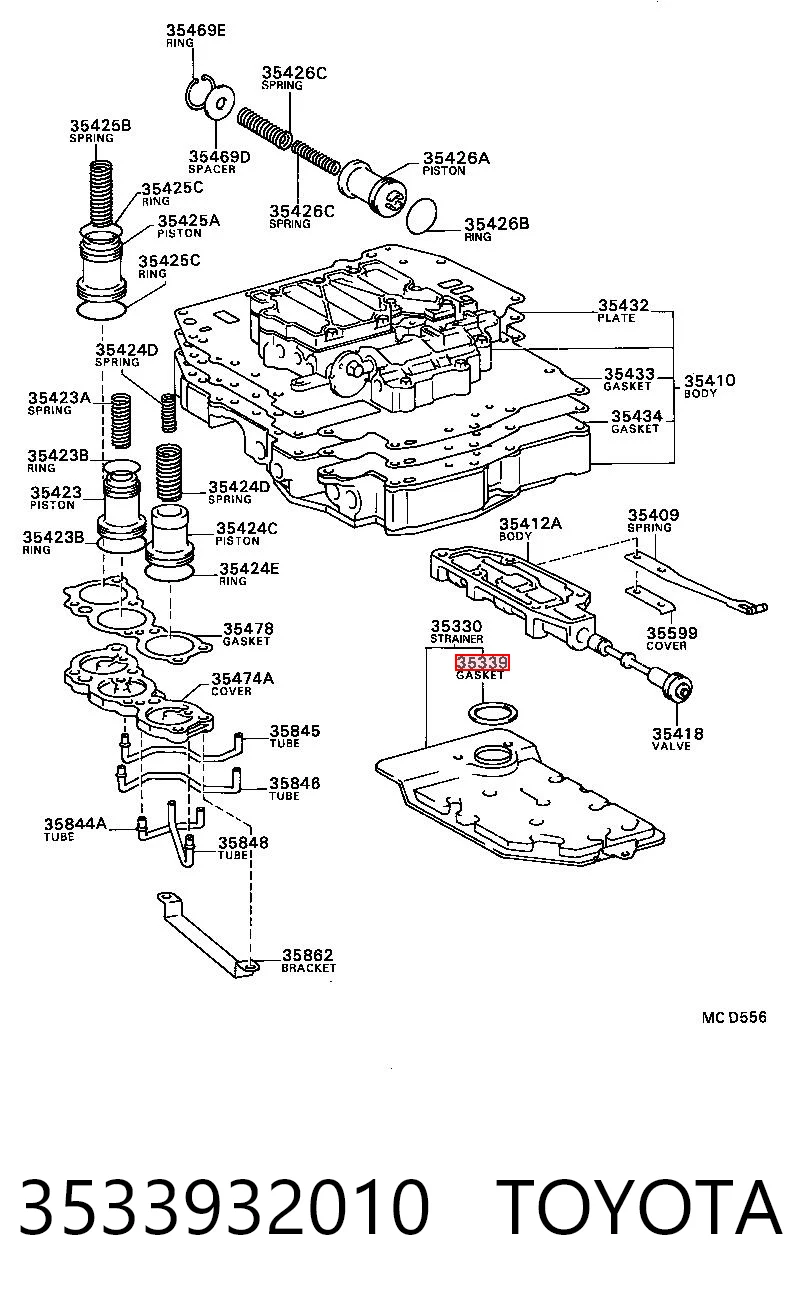 3533932010 Toyota