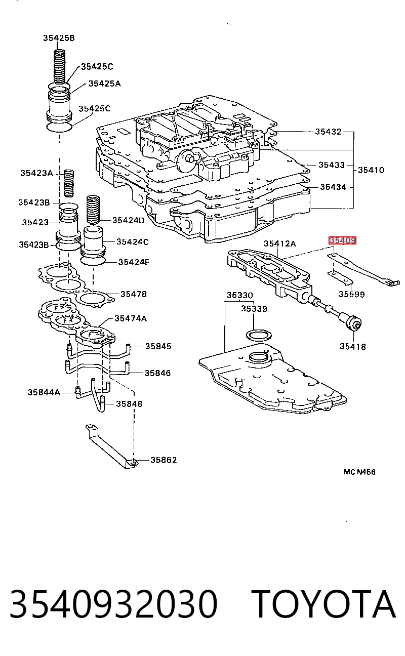 3540932030 Toyota