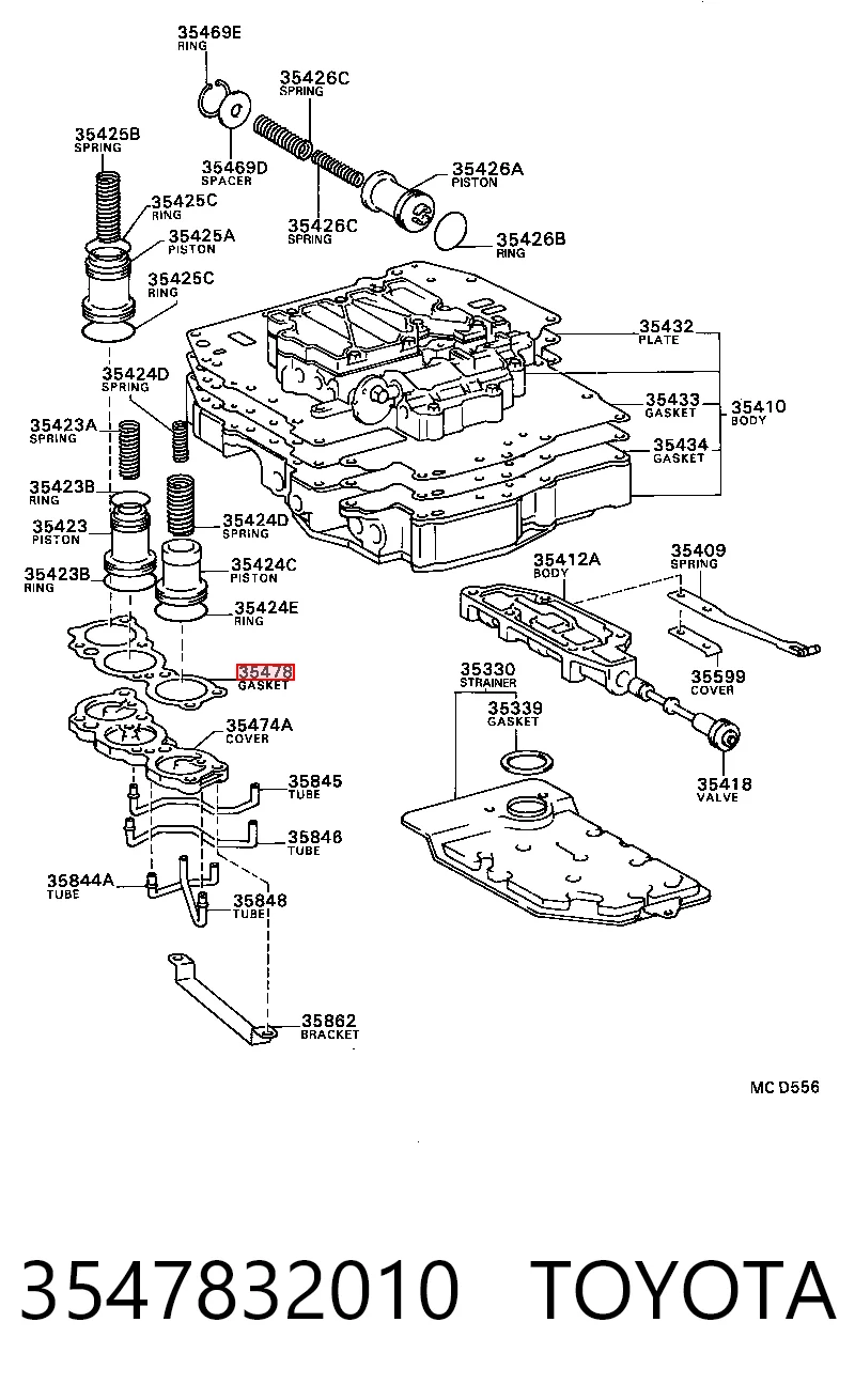 3547832010 Toyota