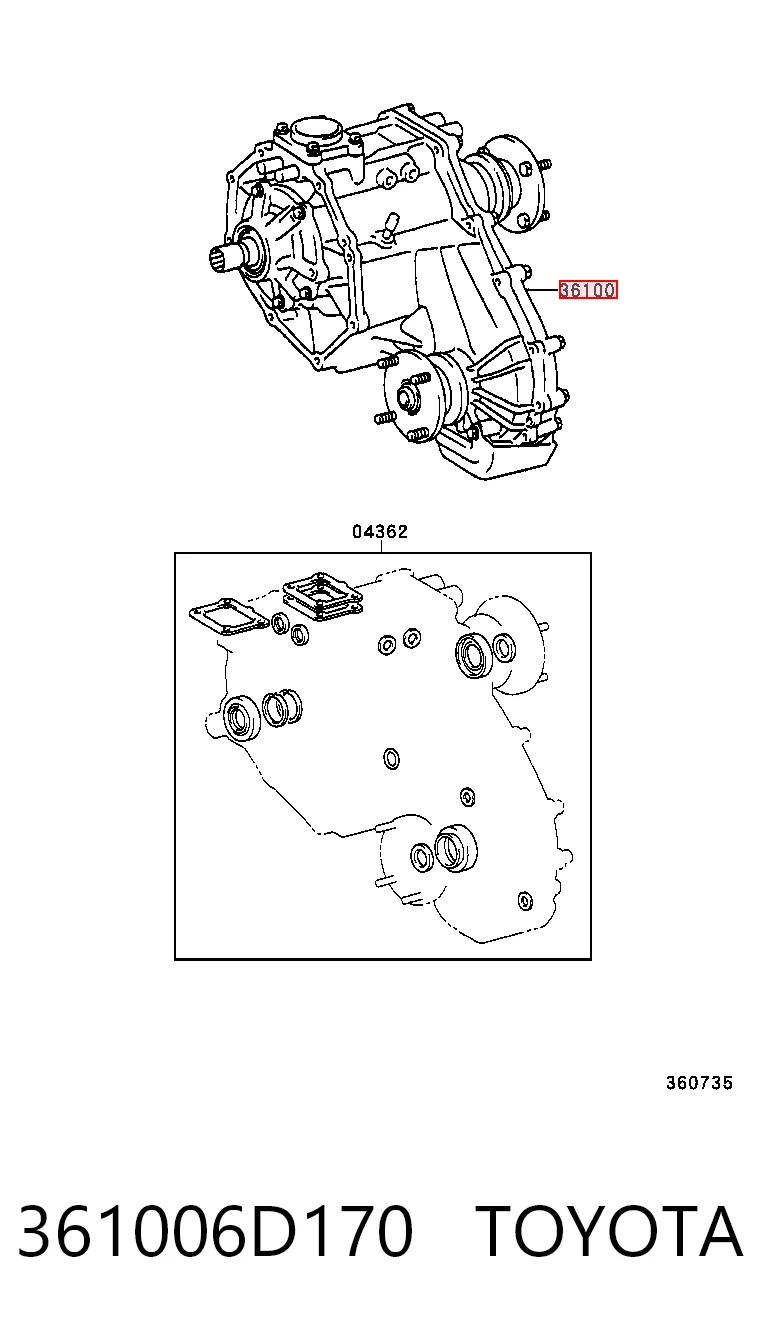 361006D170 Toyota