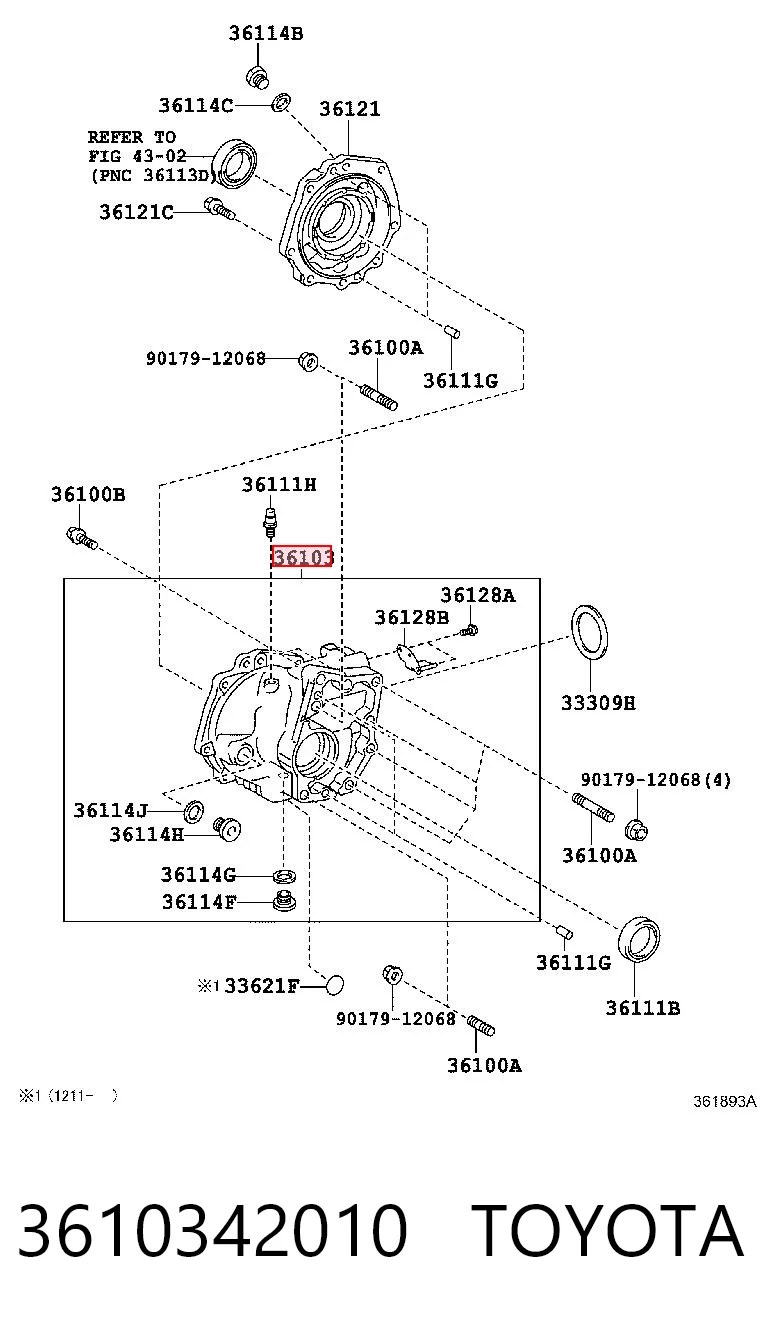3610342010 Toyota