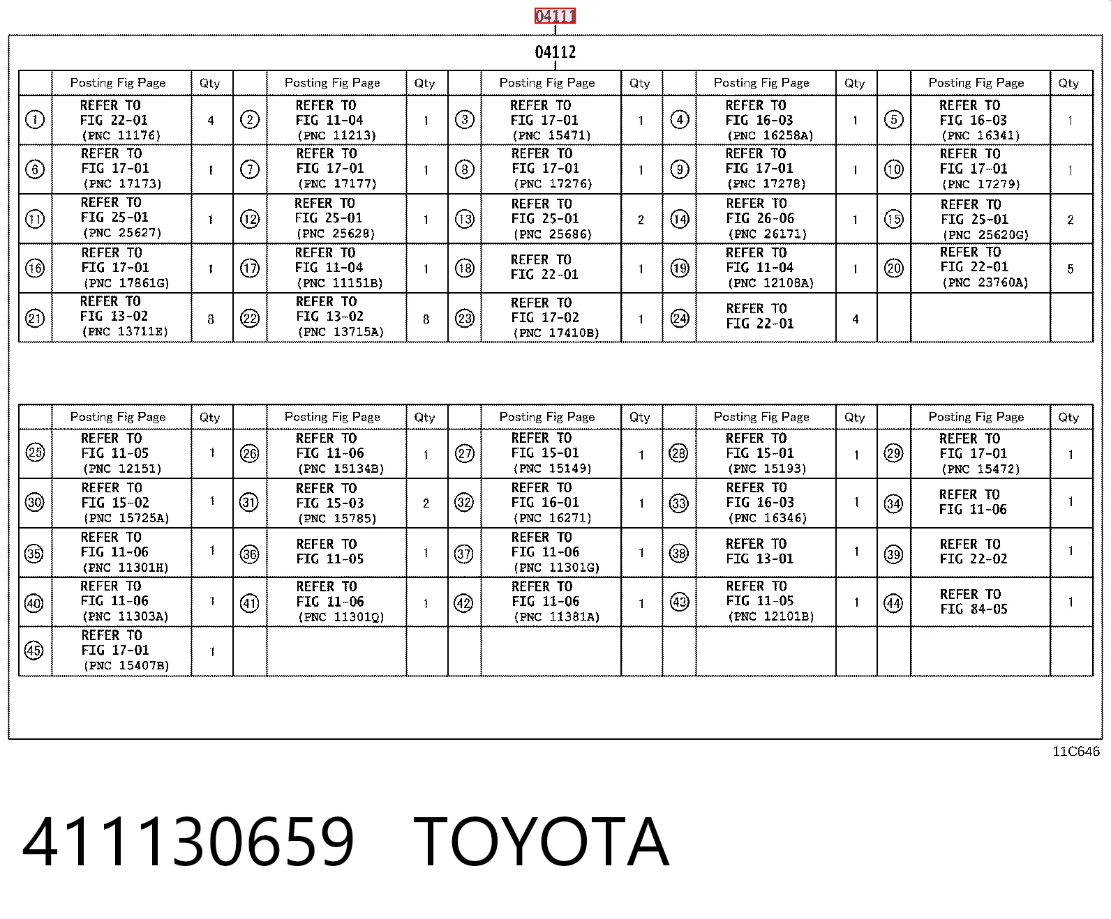  Juego de juntas para motor Toyota Land Cruiser 