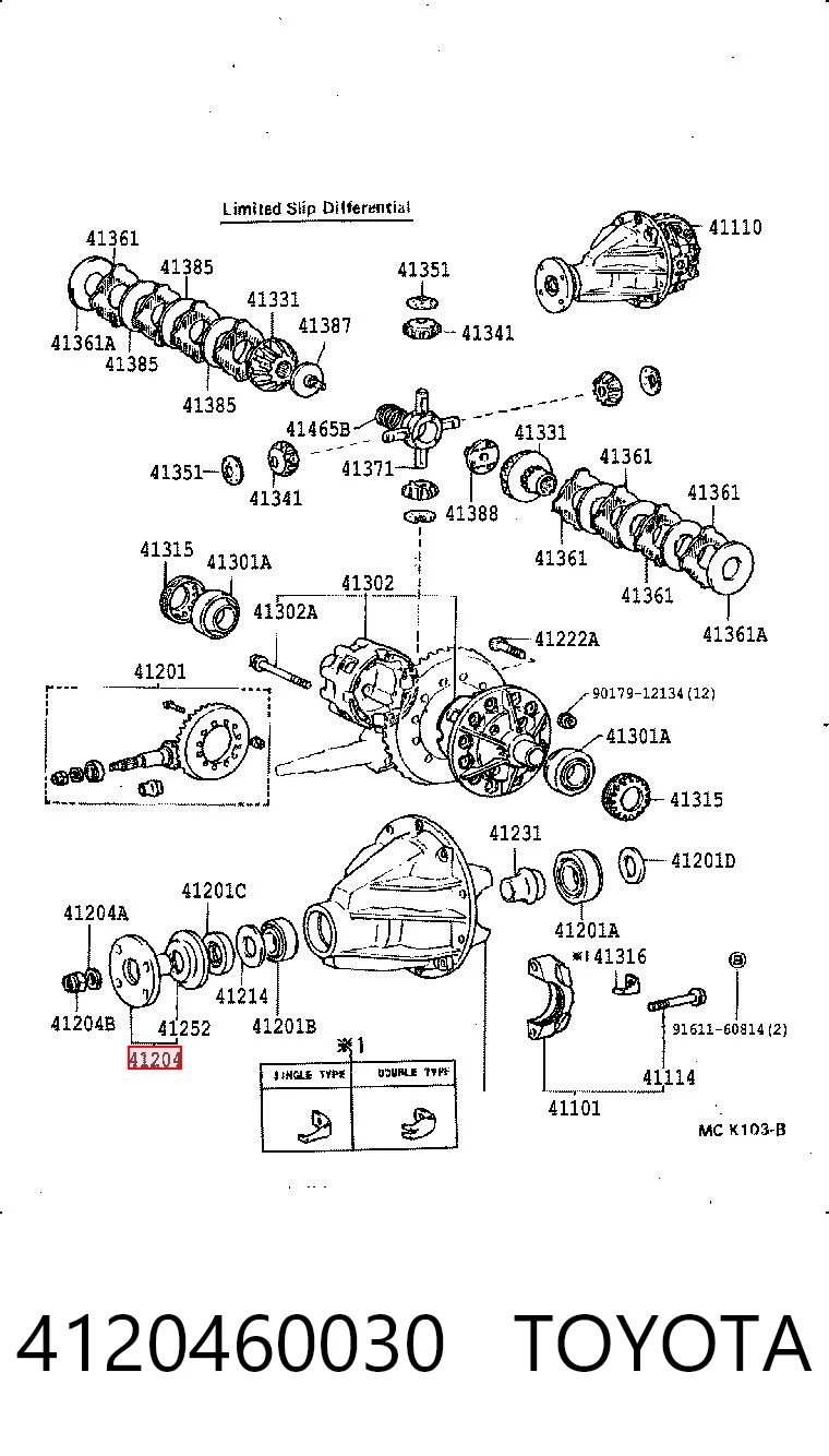 4120460030 Toyota