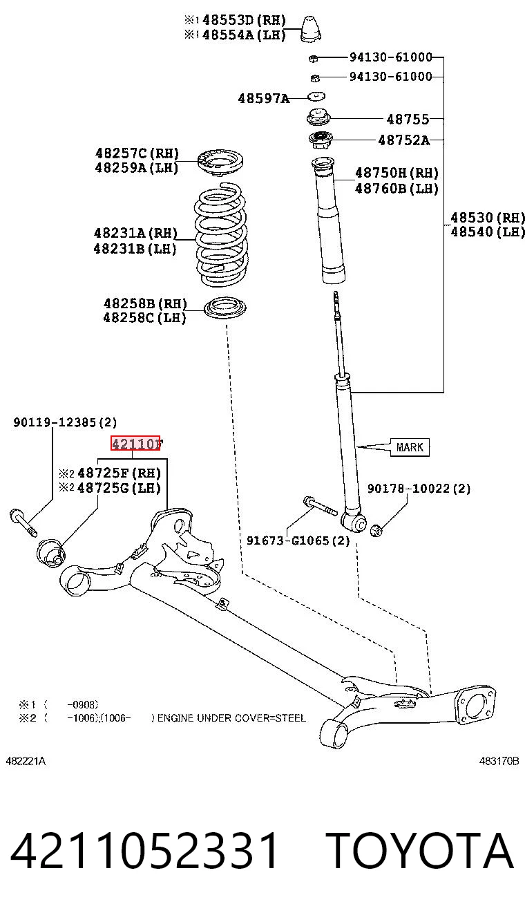 Comprar Silentblock trasero Toyota Yaris  SP90