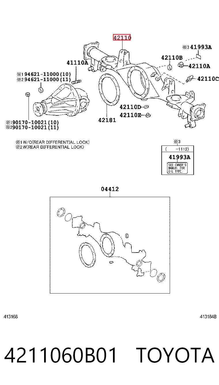 4211060B01 Toyota