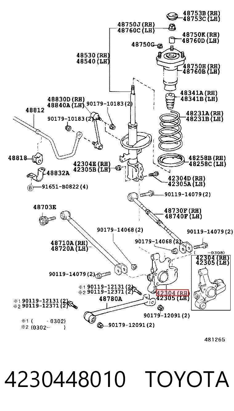 4230448010 Toyota