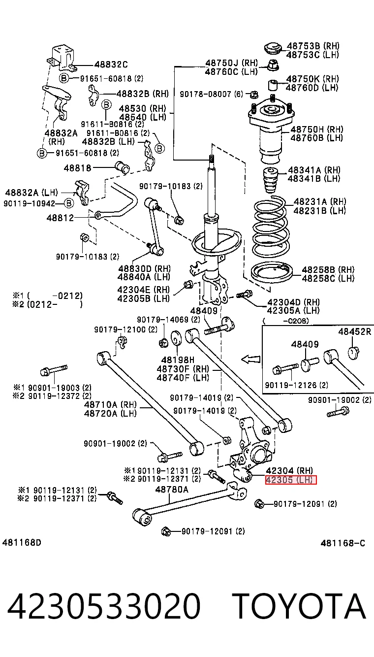 4230533020 Toyota
