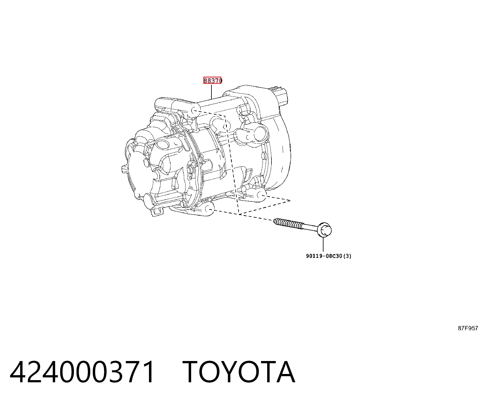 Comprar Compresor de aire acondicionado Toyota Prius  ZVW5