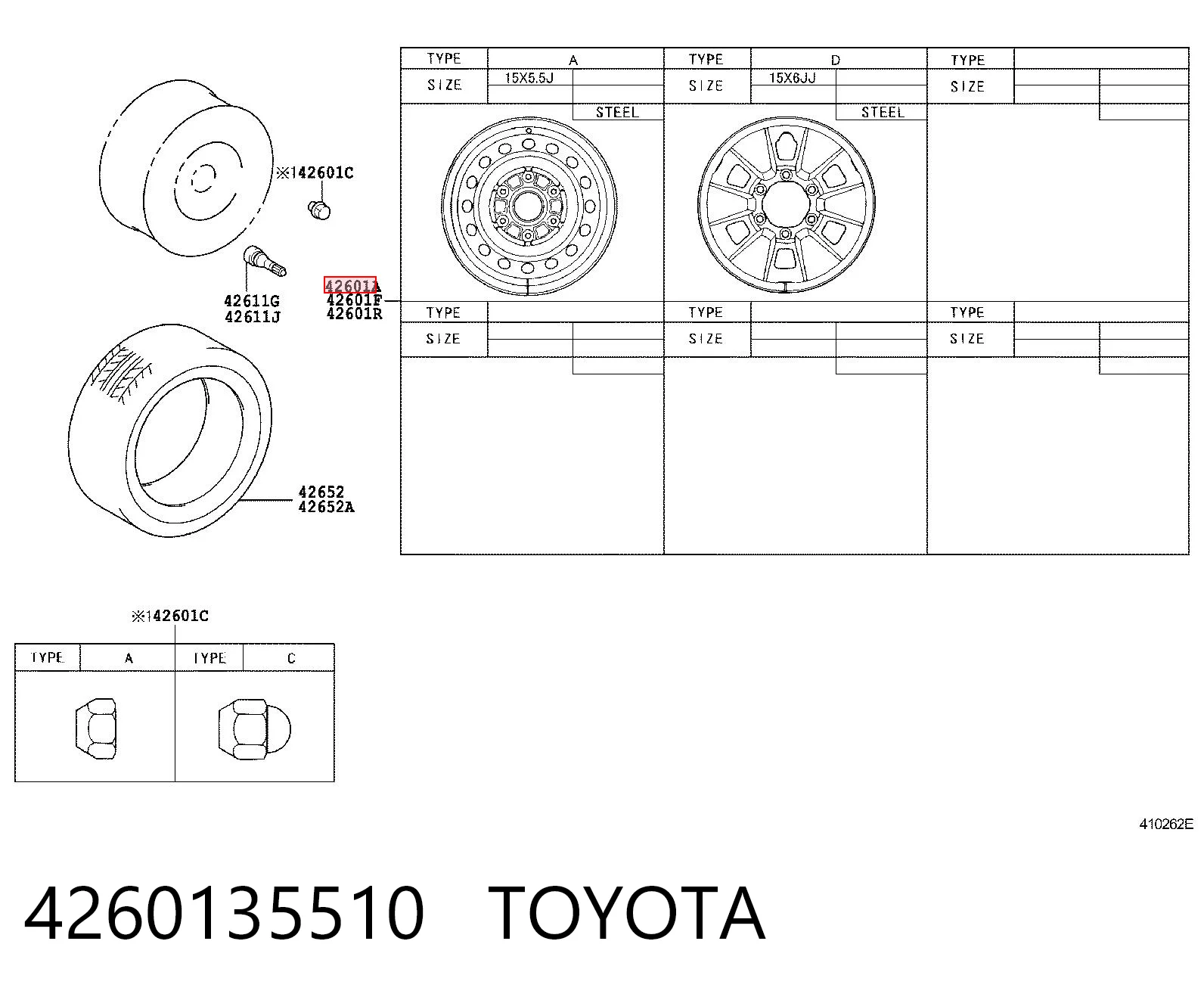 Comprar Llantas de aleación Toyota Hilux  N a bajo precio