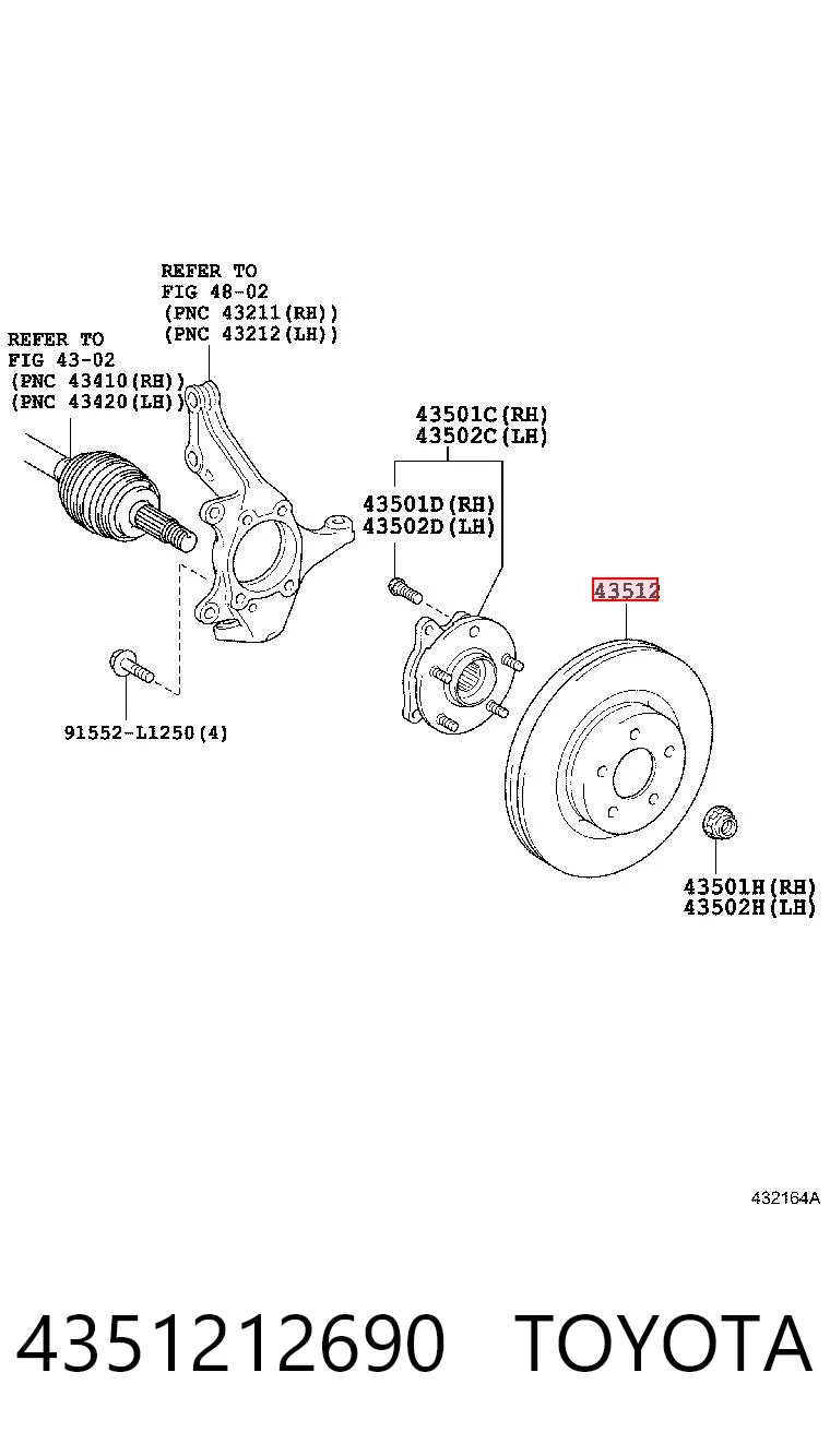 4351212690 Toyota