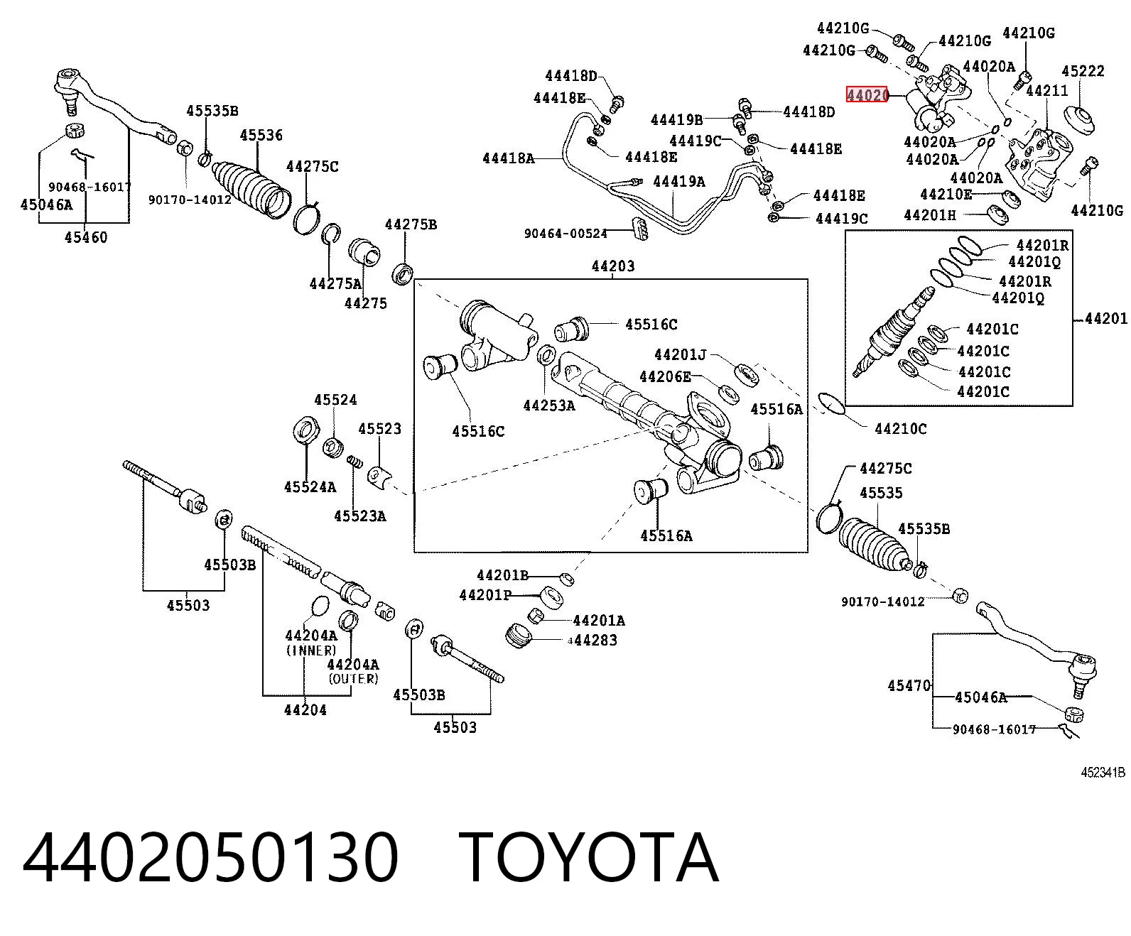 4402050130 Toyota
