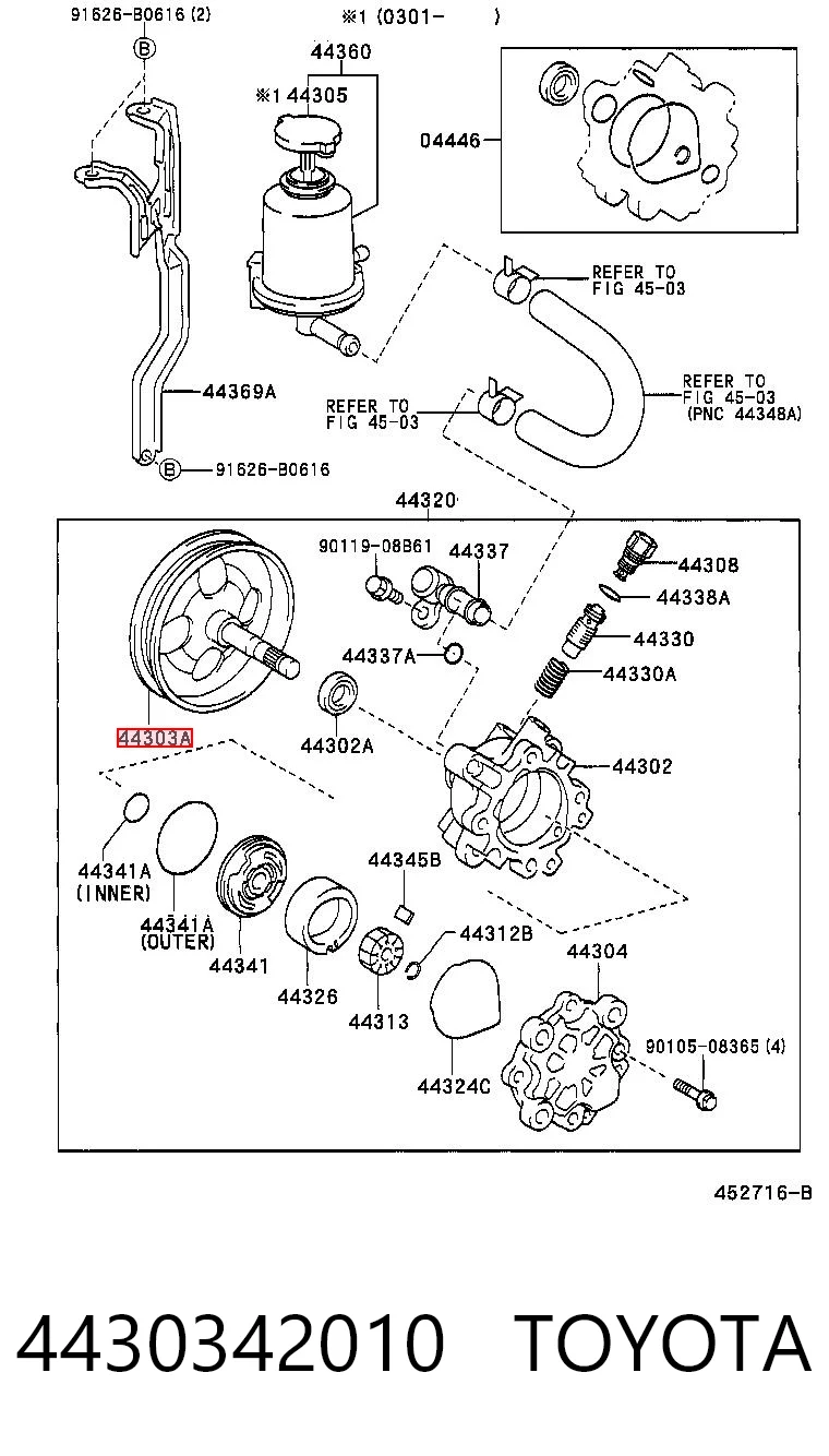 4430342010 Toyota