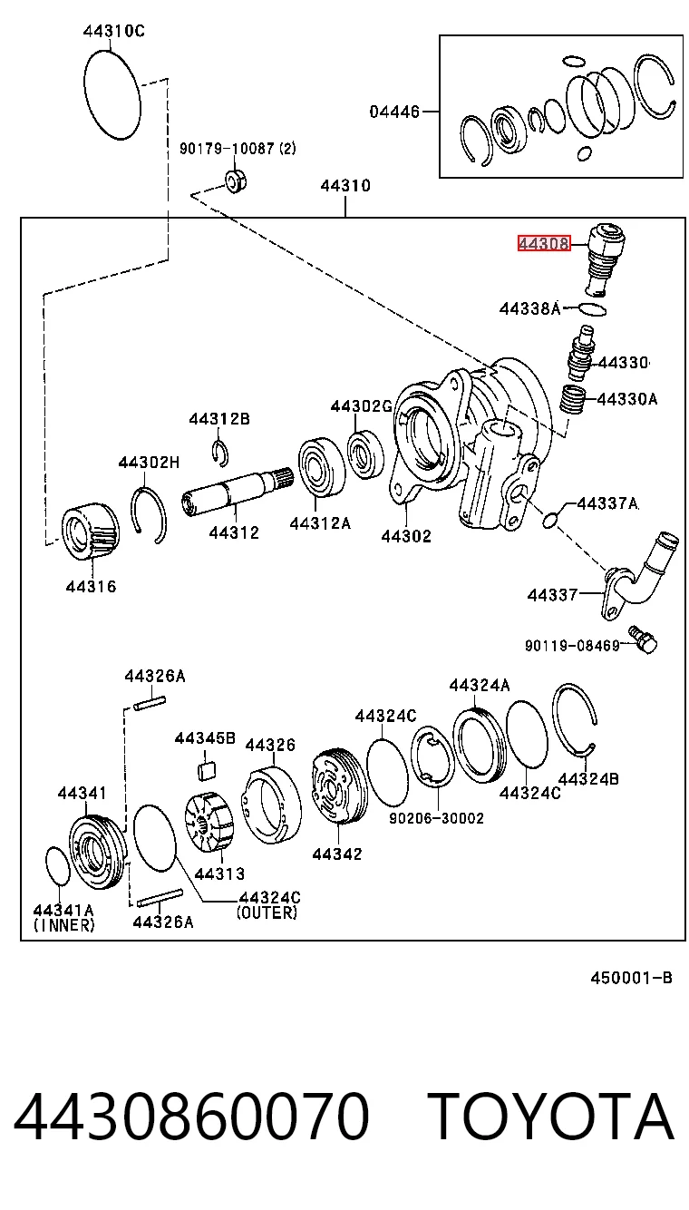 4430860070 Toyota