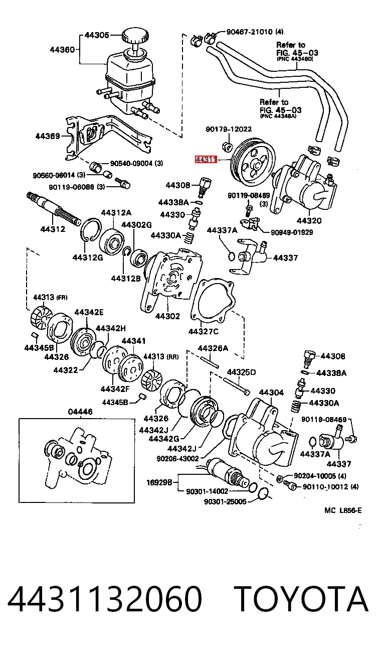 4431132060 Toyota