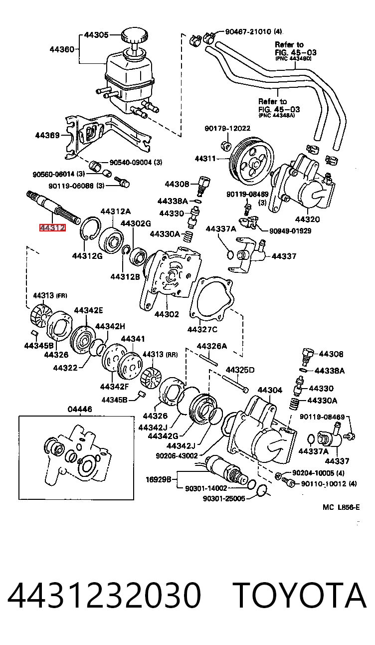 4431232030 Toyota