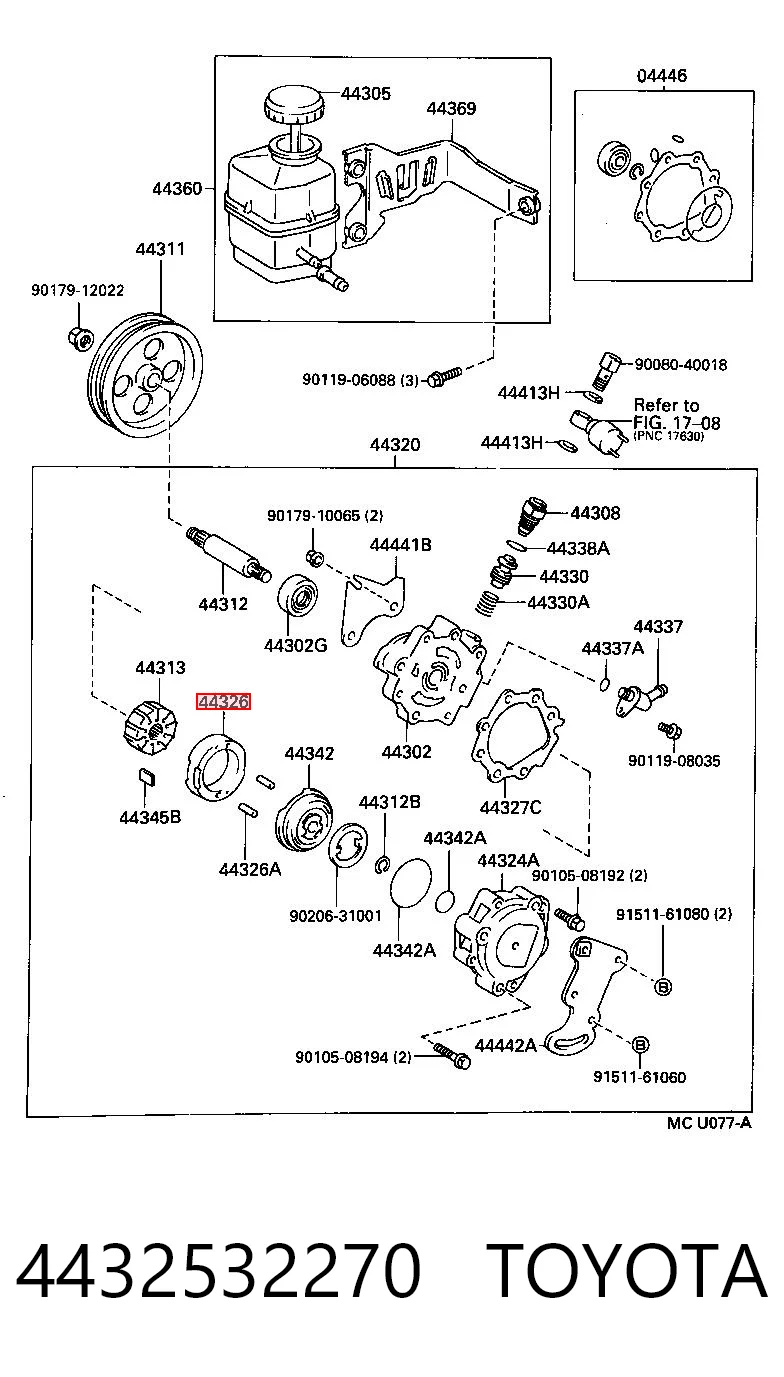 4432532270 Toyota
