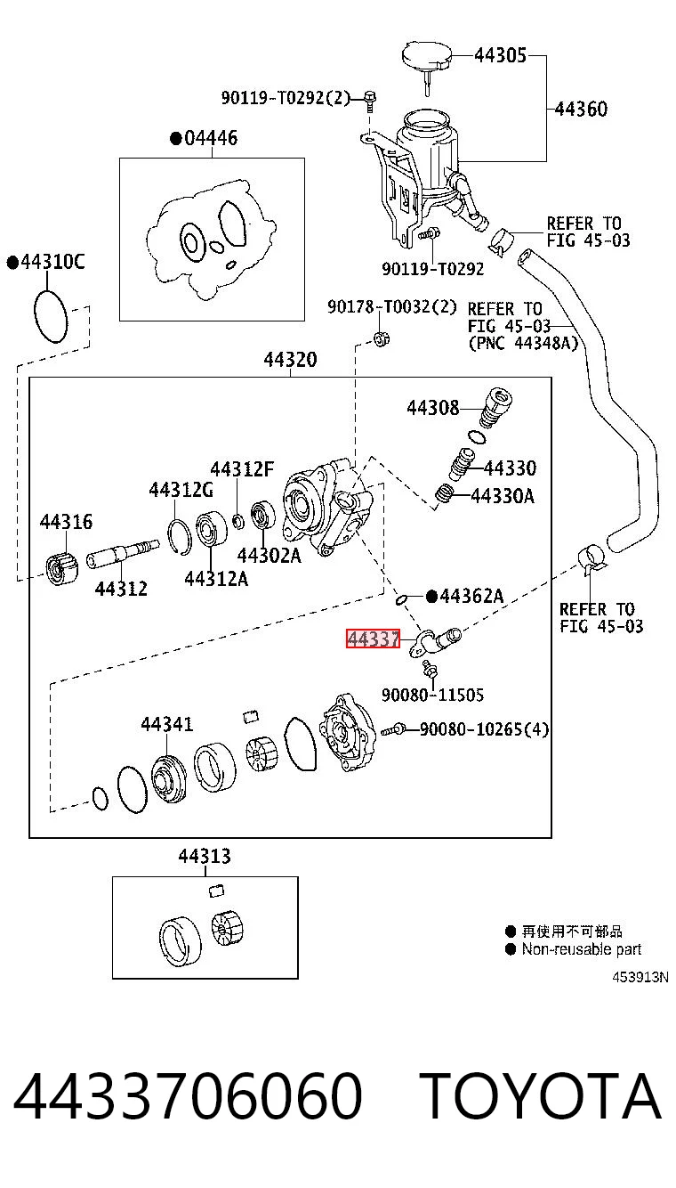 4433706060 Toyota