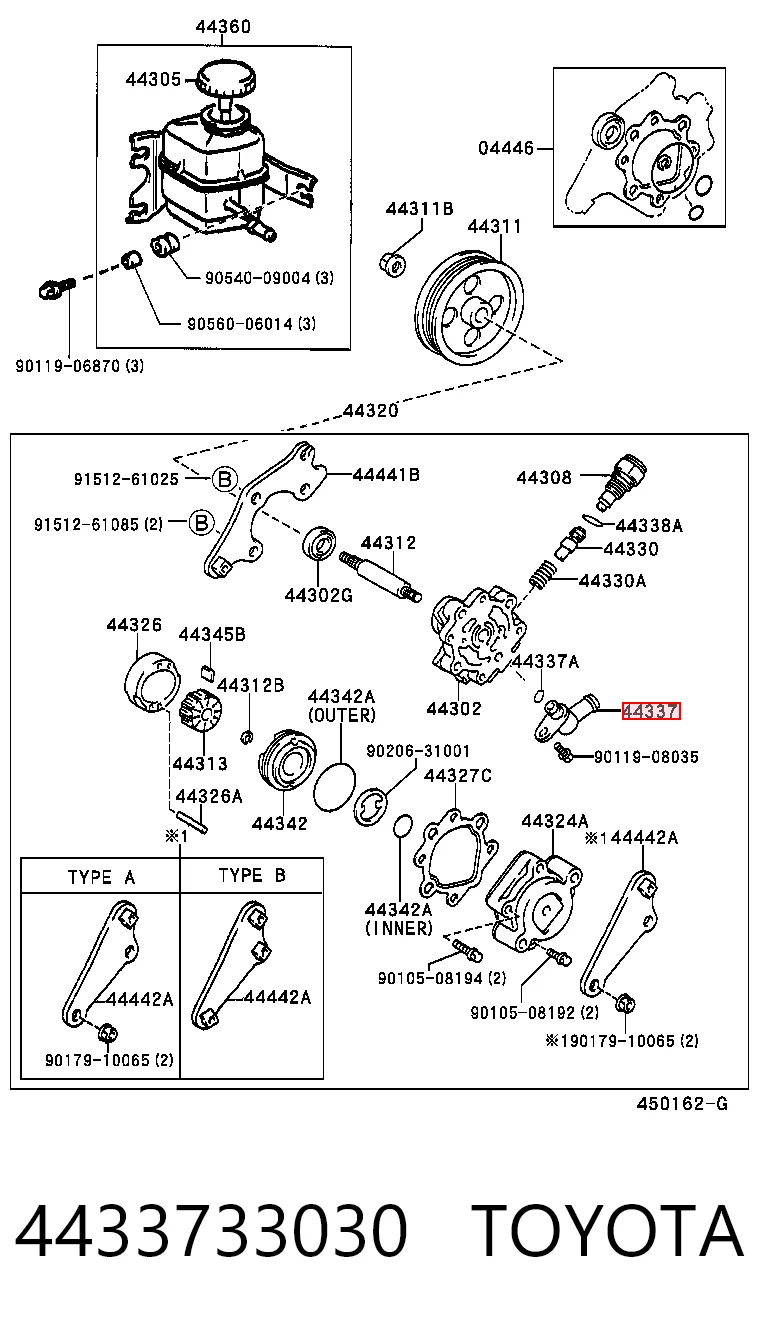 4433733030 Toyota