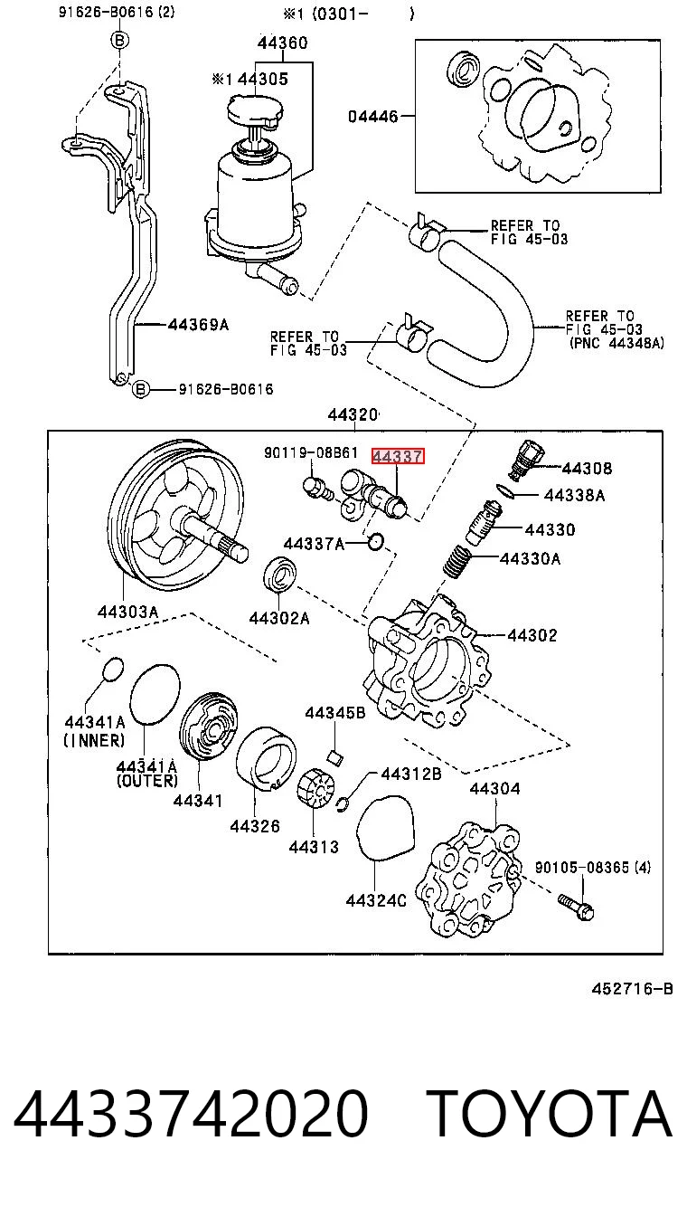 4433742020 Toyota