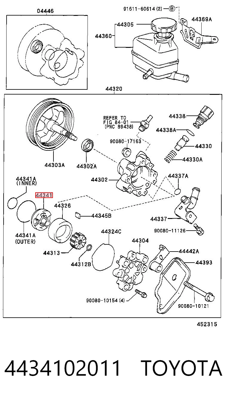 4434102011 Toyota