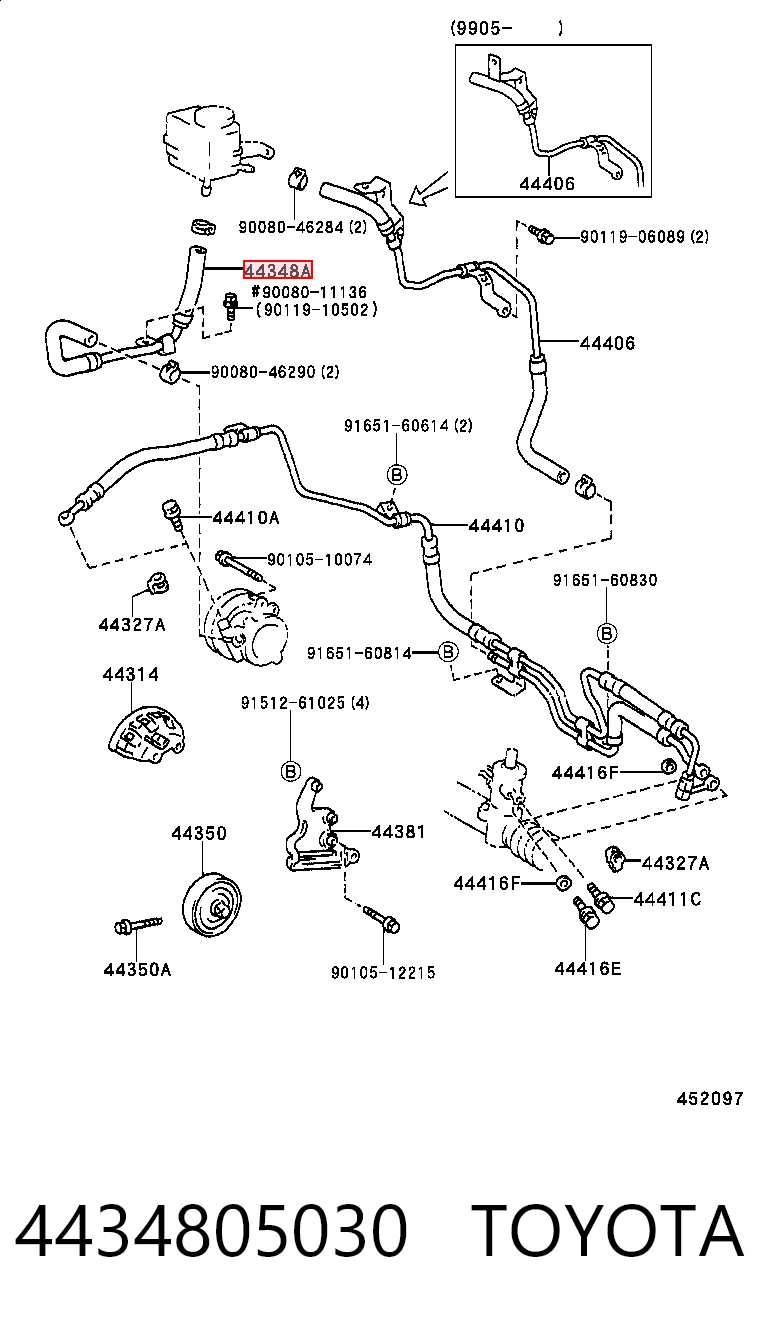 4434805030 Toyota