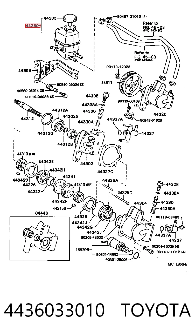 4436033010 Toyota