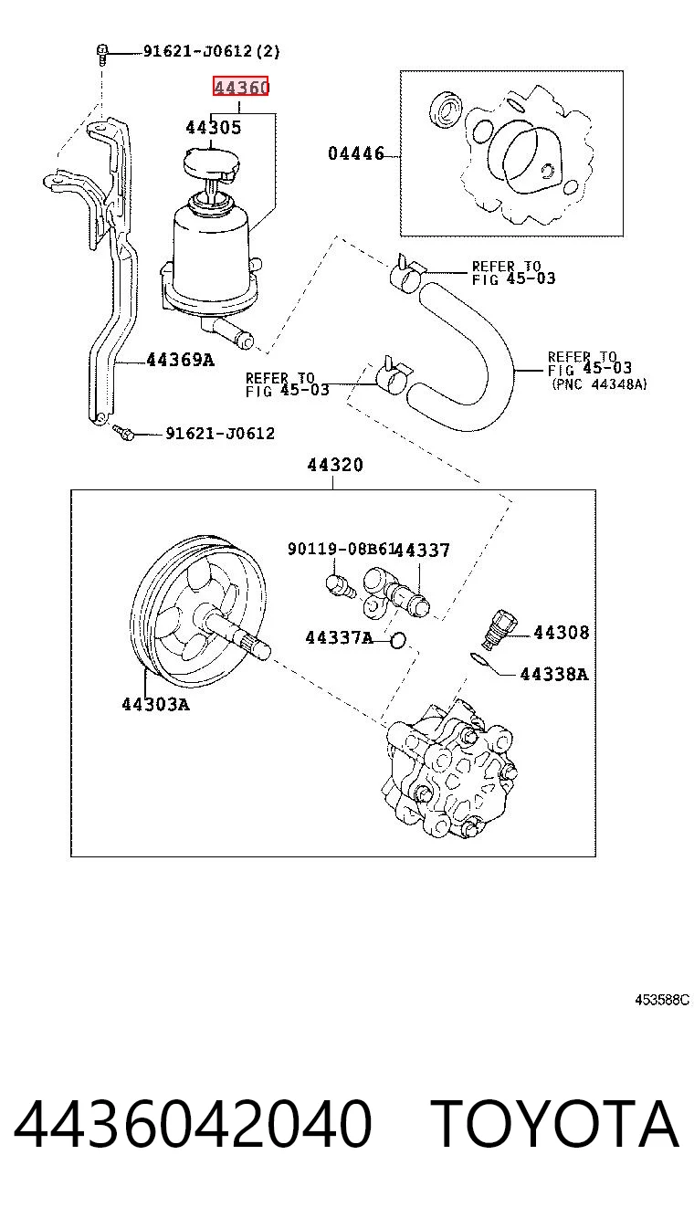 4436042040 Toyota