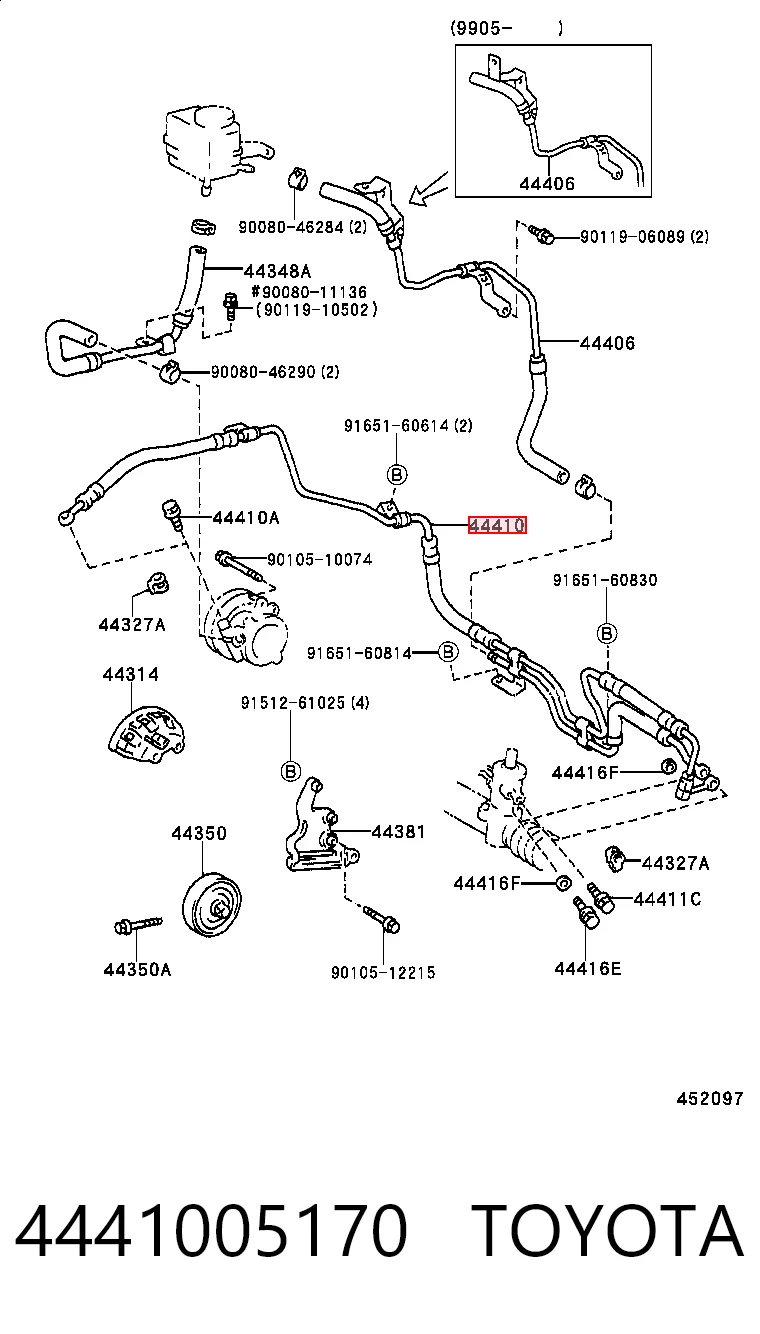 4441005170 Toyota