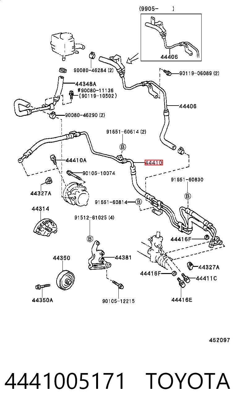 4441005171 Toyota