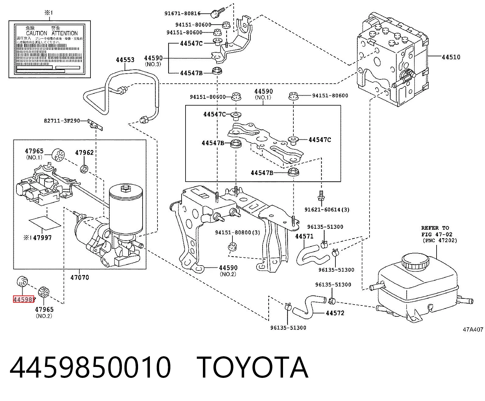 4459850010 Toyota