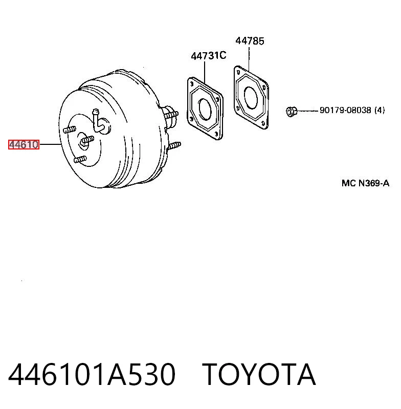 Comprar Servofreno Toyota Corolla E10 a bajo precio