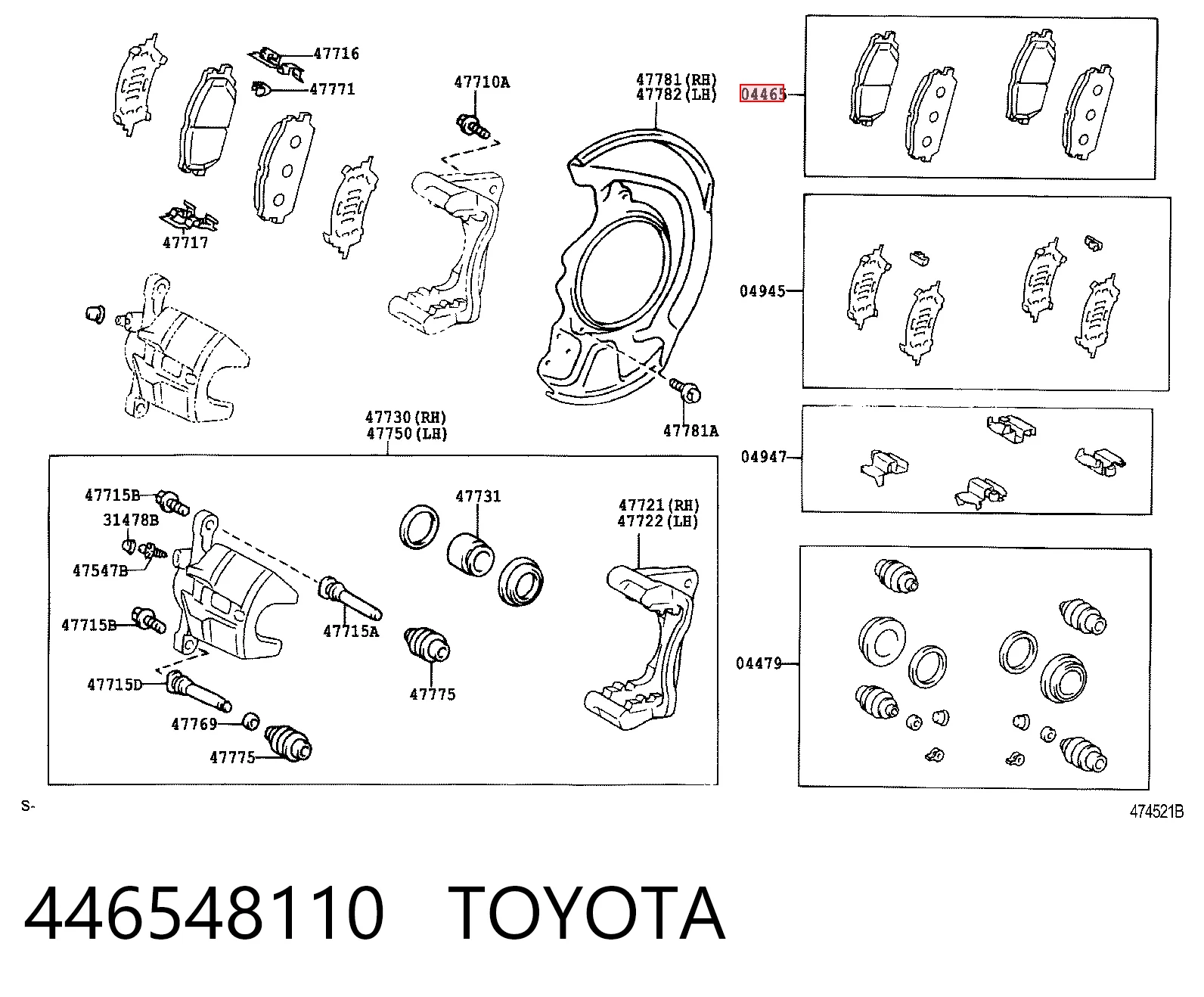 446548110 Toyota