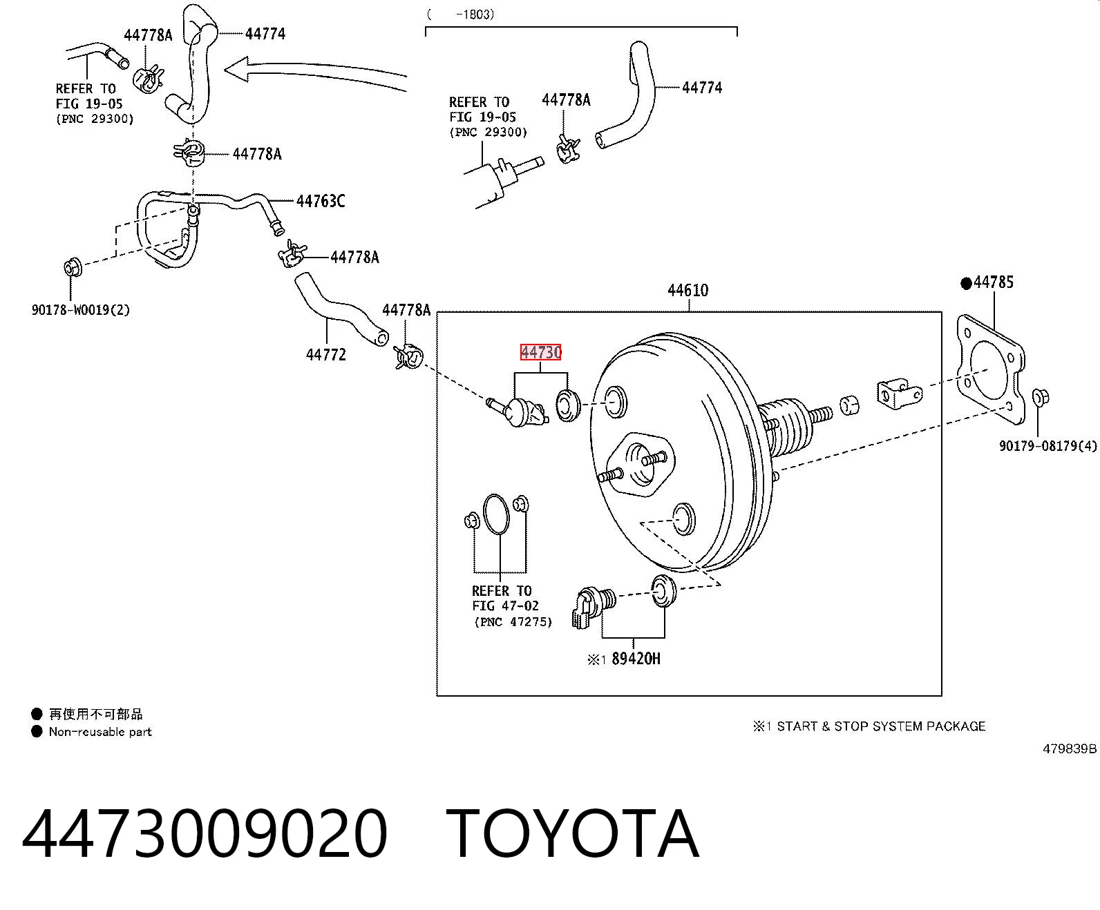 4473009020 Toyota