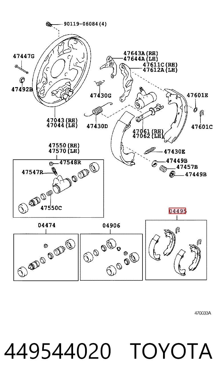 449544020 Toyota