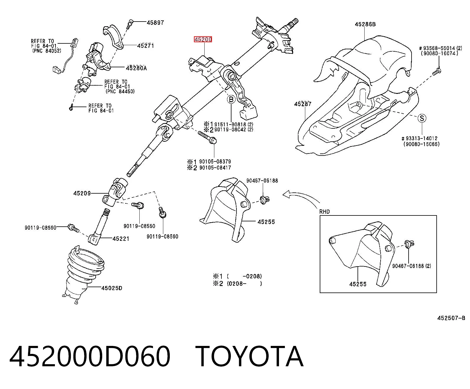 452000D060 Toyota