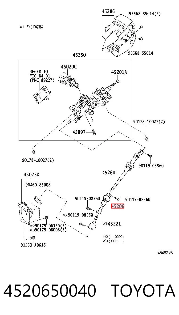 4520650040 Toyota