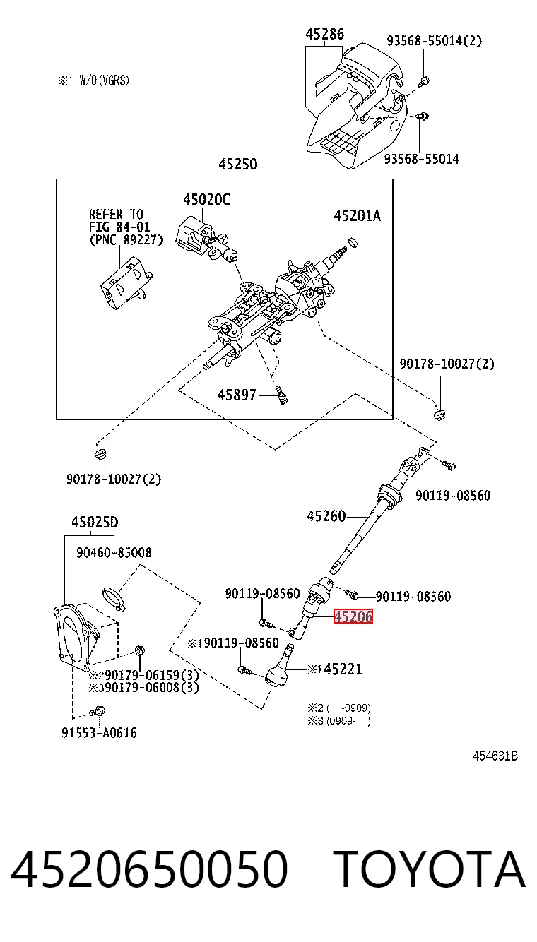 4520650050 Toyota