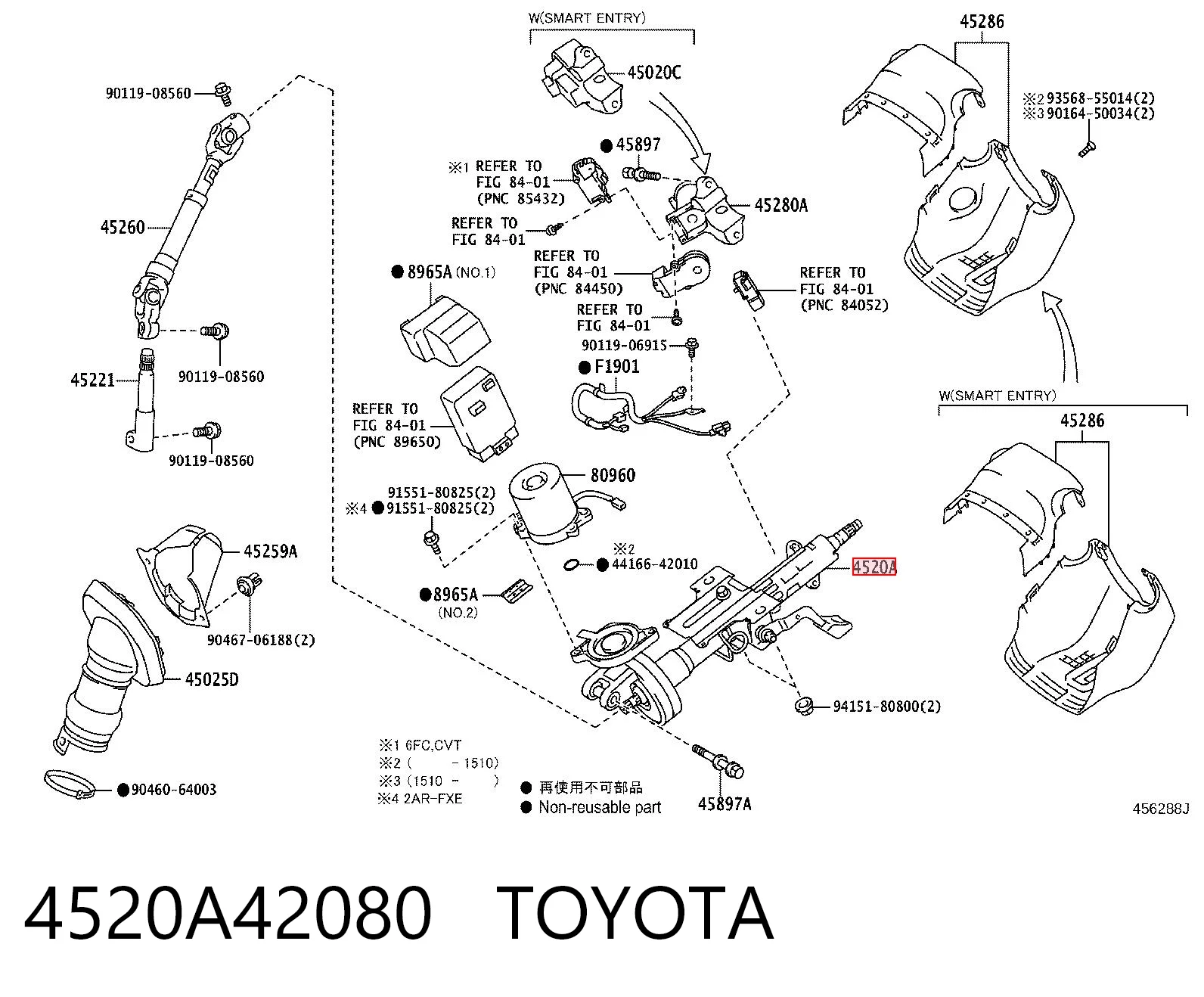 4520A42080 Toyota