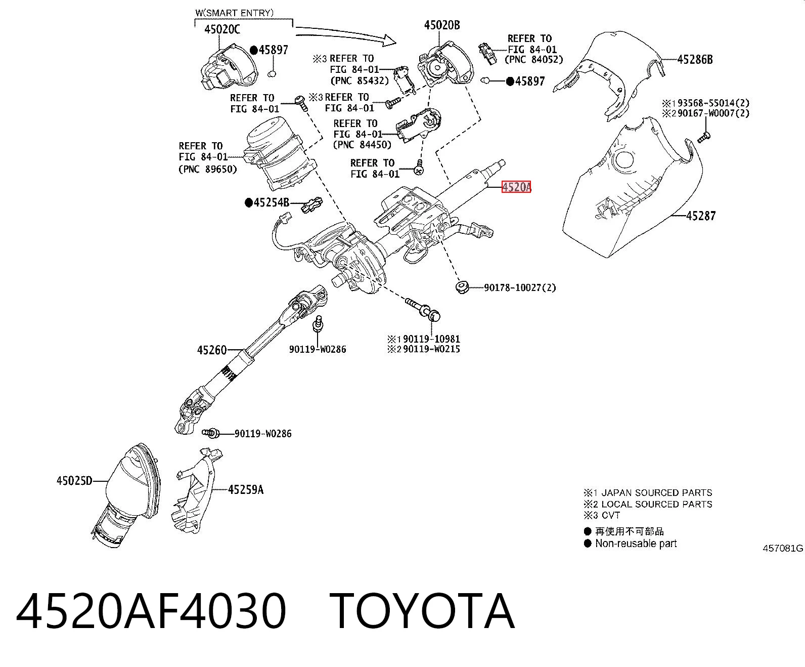 4520AF4030 Toyota