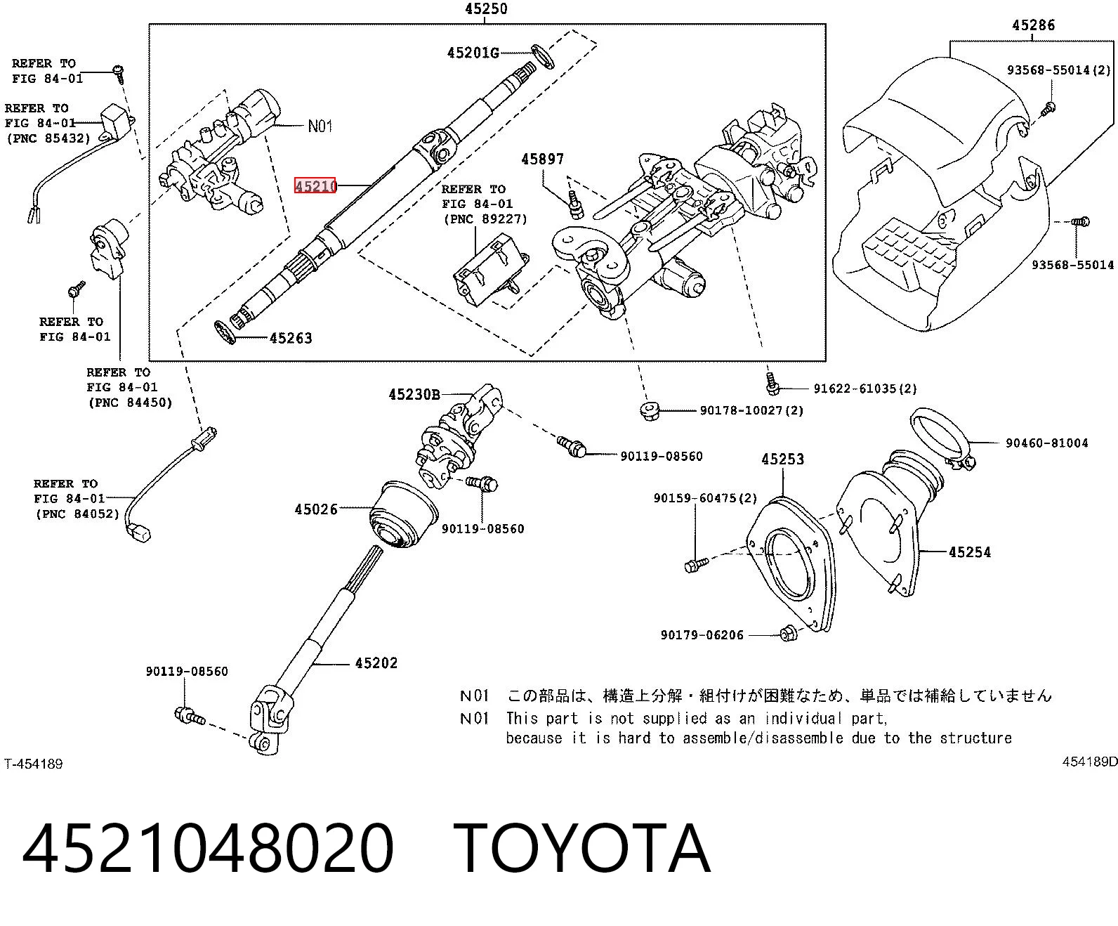 4521048020 Toyota